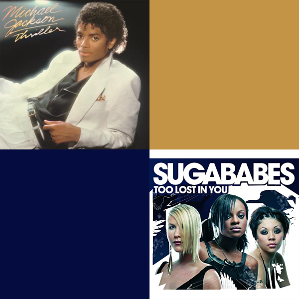 Sugababes en Micheal Jackson - Too lost in you en Thriller