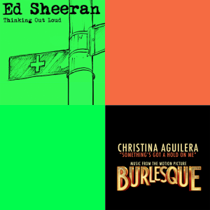 Ed Sheeran en Christina Aguilera - Thinking out loud en Something's Got A Hold On Me