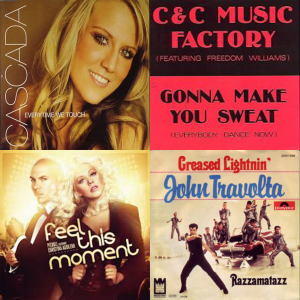 C+C Music Factory - Perfect, Feel this moment, Everytime we touch en Gonna Make You Sweat