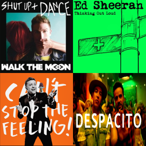 WALK THE MOON - Thinking Out Loud, Can't Stop The Feeling, Despacito en Shut Up and Dance